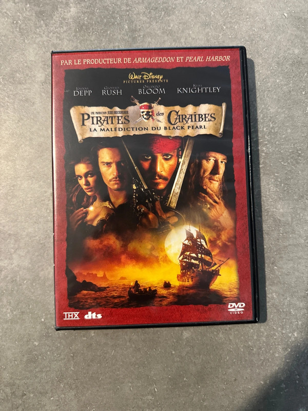 Pirates des Caraïbes dvd