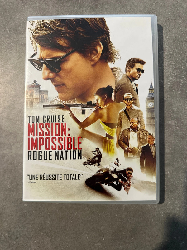 Mission impossible rogue nation dvd