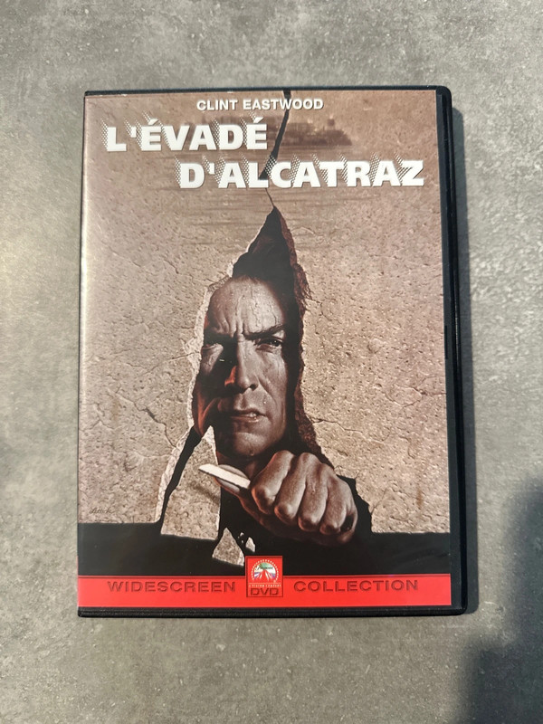 L’évadé d’alcatraz dvd