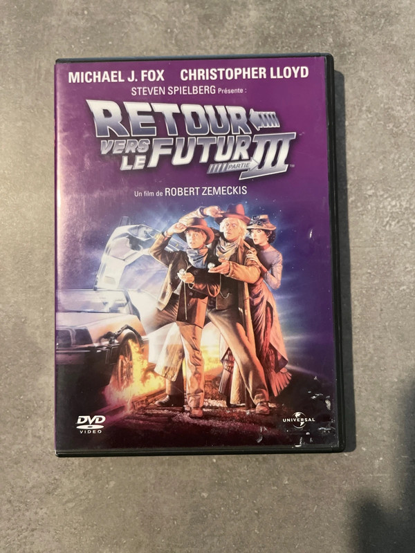 Retour vers le futur III dvd