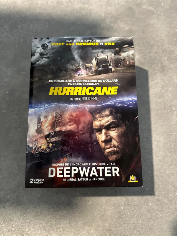 Coffret hurricane et deepwater dvd