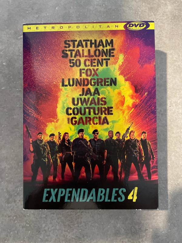 Expendables 4 dvd