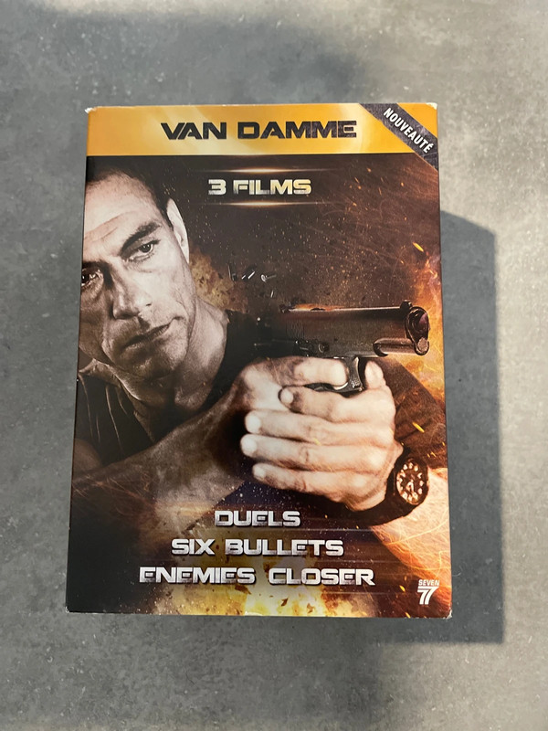 Coffret 3 films van damme dvd