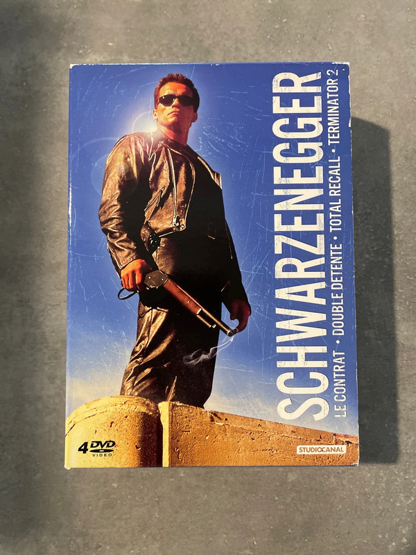Coffret schwarzenegger dvd