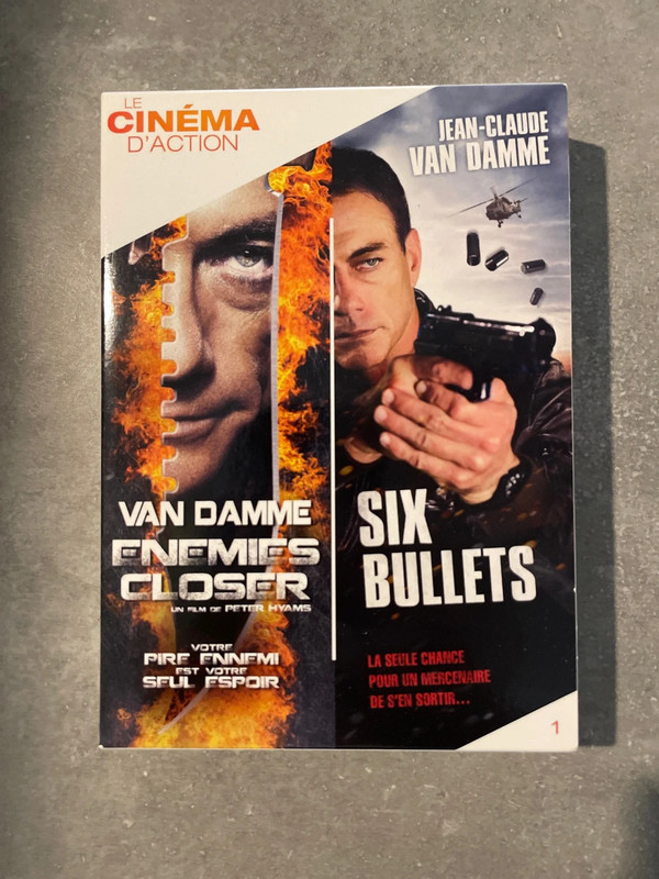 Coffret 2 films van damme dvd