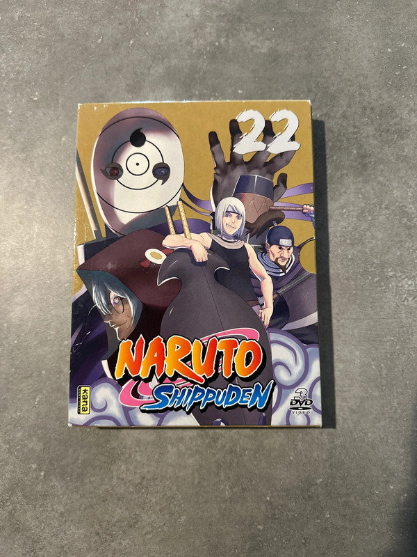 DVD naruto shippuden coffret 22