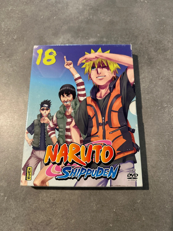 DVD naruto shippuden coffret 18