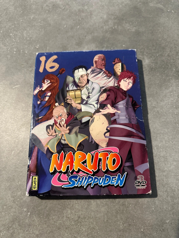 DVD naruto shippuden coffret 16