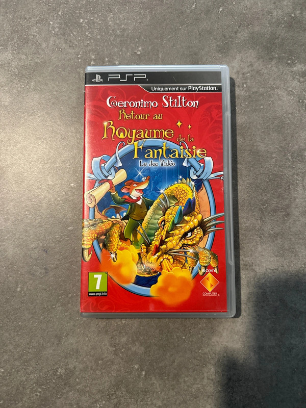 Geronimo stilton retour au royaume de la fantaisie psp