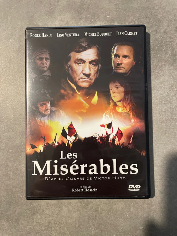 Les misérables dvd