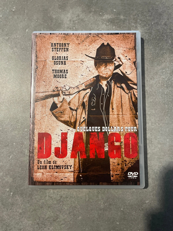 Quelques dollars pour django dvd