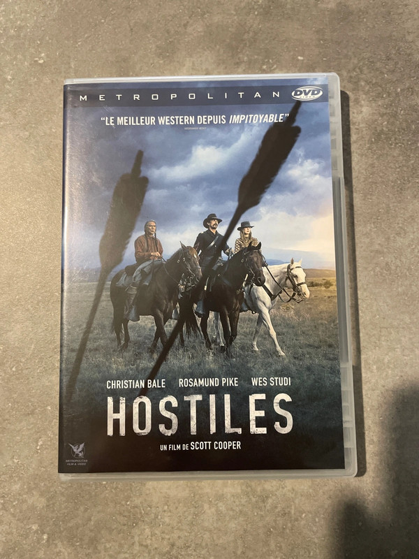 Hostiles dvd