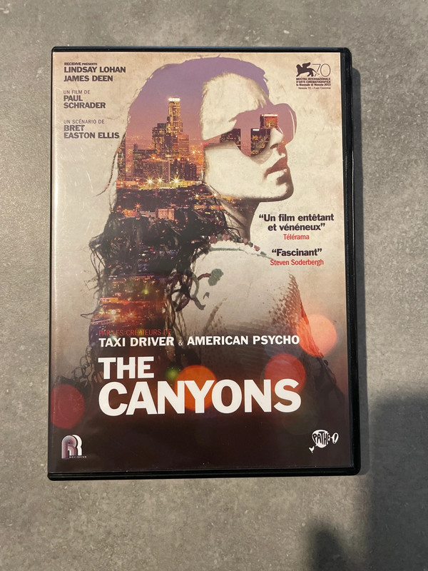 The canyons dvd
