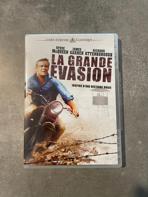 La grande évasion dvd