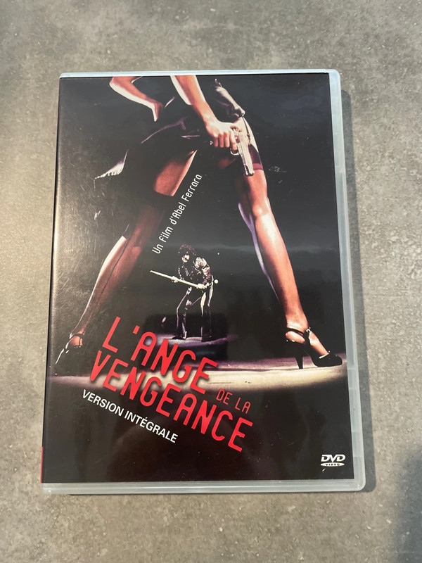 L’ange de la vengeance dvd