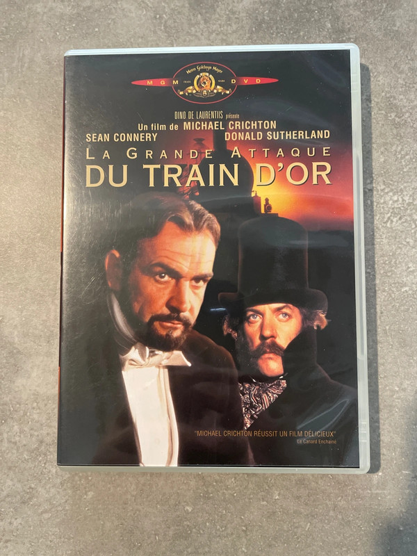 La grande attaque du train d’or dvd