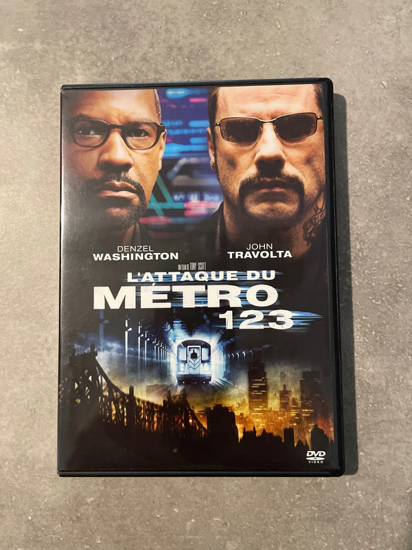 L’attaque du métro 123 dvd
