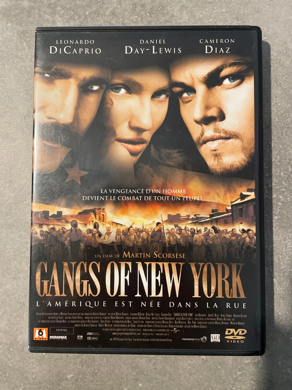 Gangs of New York dvd