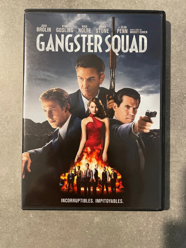 Gangster squad dvd