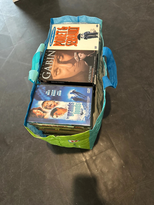 Sac cabas de dvd