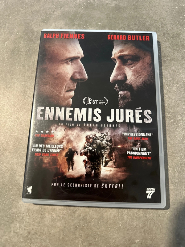 Ennemis jurés dvd