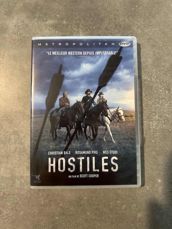 Hostiles dvd