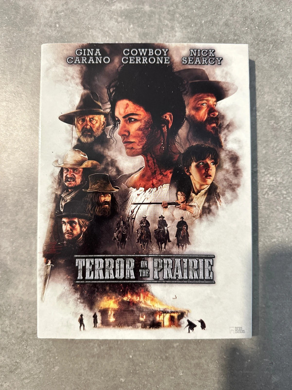 Terror on the prairie dvd