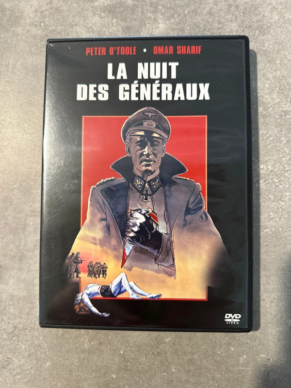 La nuit des généraux dvd