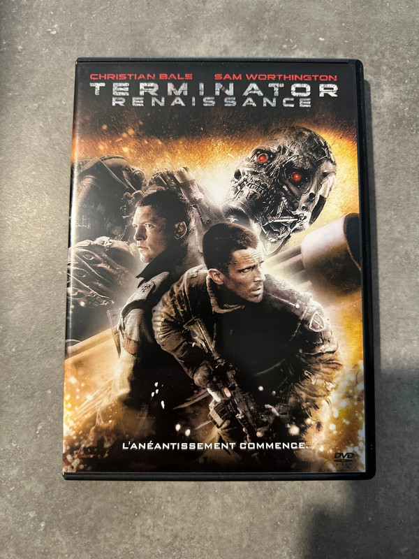 Terminator renaissance dvd