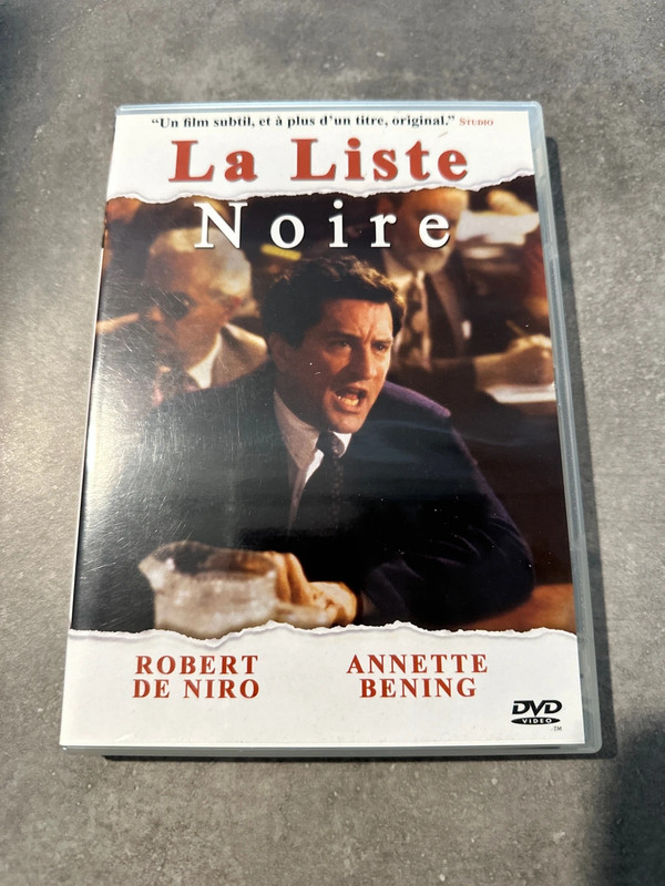 La liste noire dvd