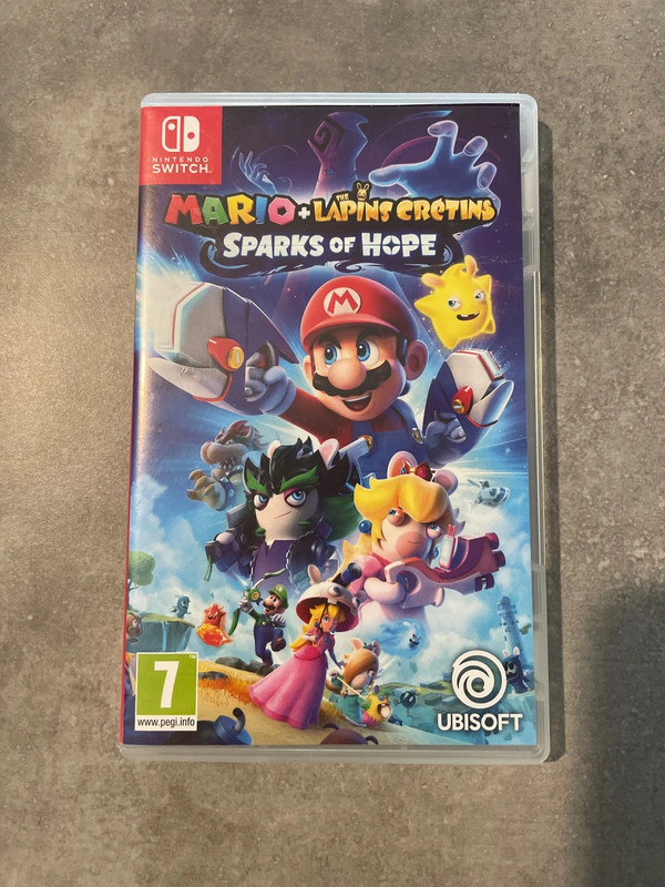 Mario + lapin cretins sparks of Hope switch