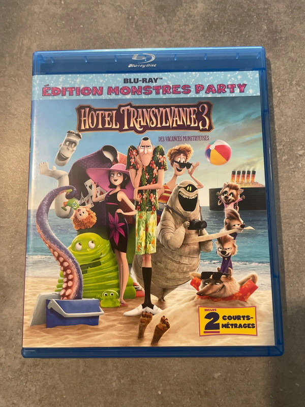 Hotel transylvanie 3 blu-ray