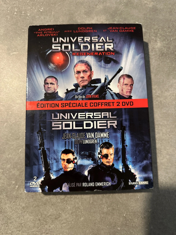 Coffret universal soldier dvd