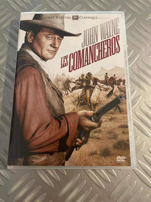 Les comancheros dvd
