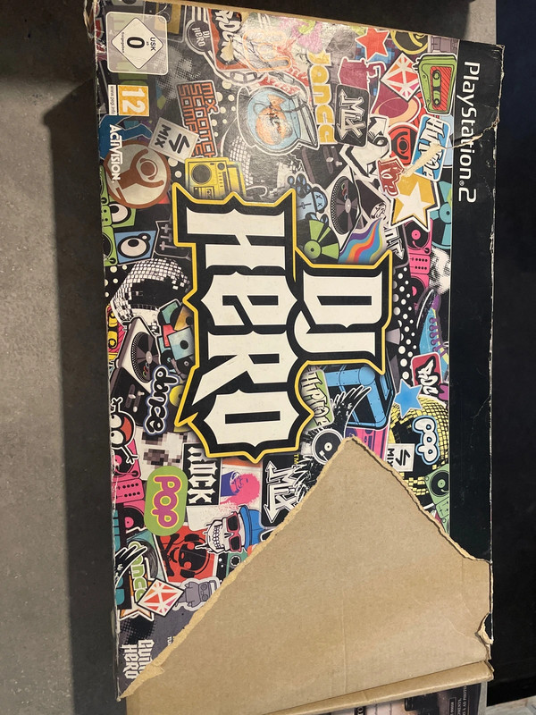 DJ hero ps2 récepteur abîmé