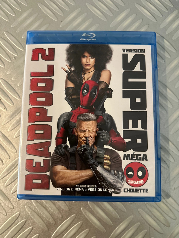 Deadpool 2 blu-ray
