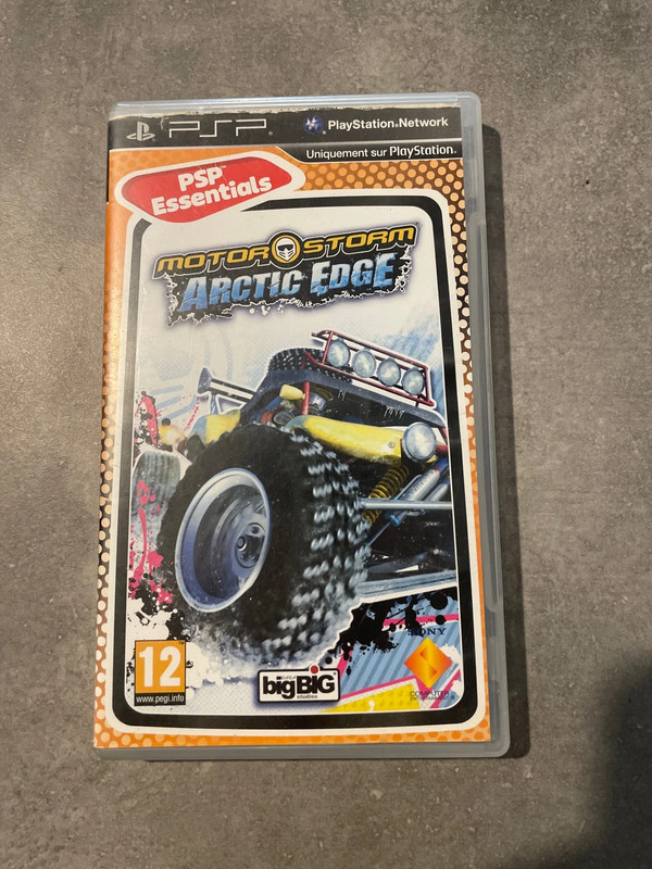 Jeu PSP motorstorm arctic edge