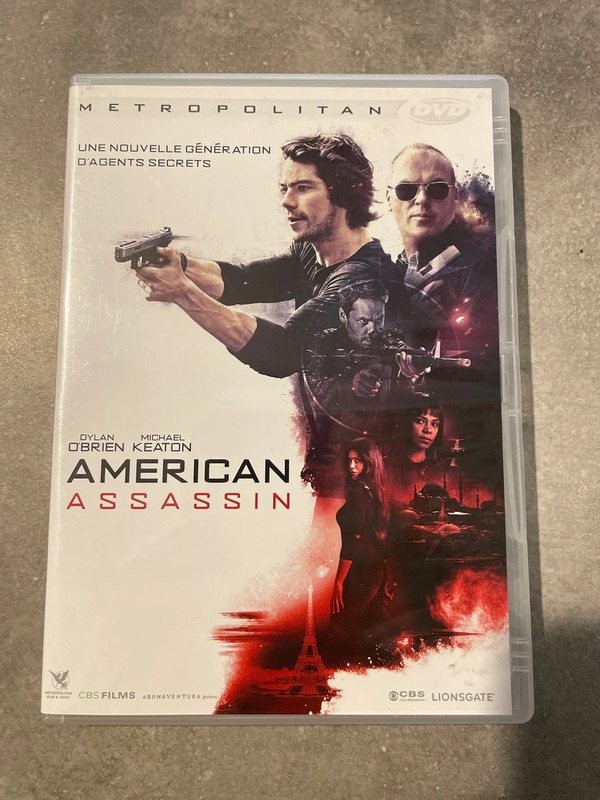 DVD american assassin