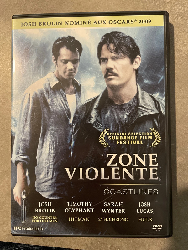 DVD zone violente