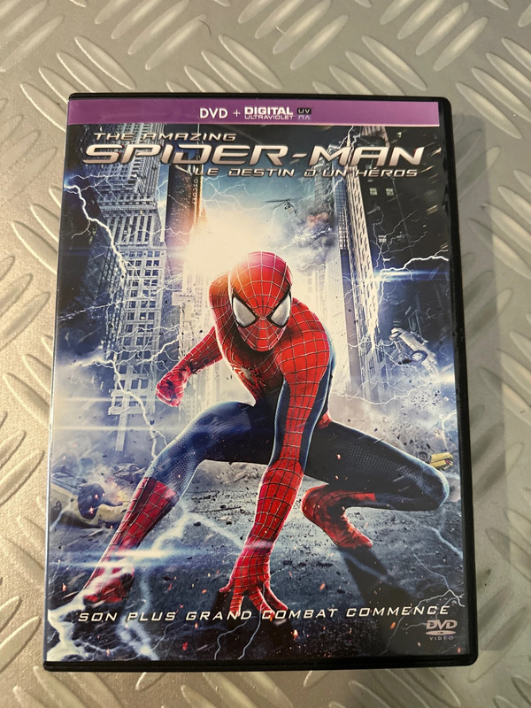 The amazing spider man le destin d’un héros dvd
