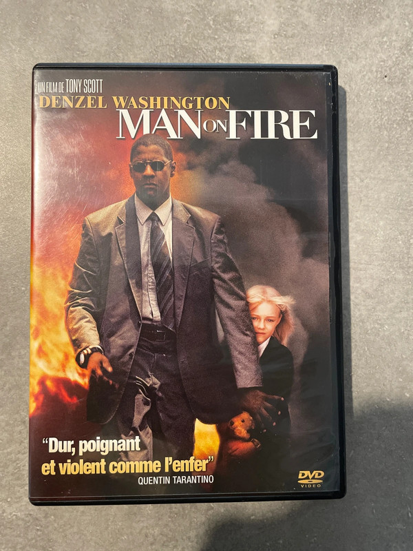 DVD man on fire