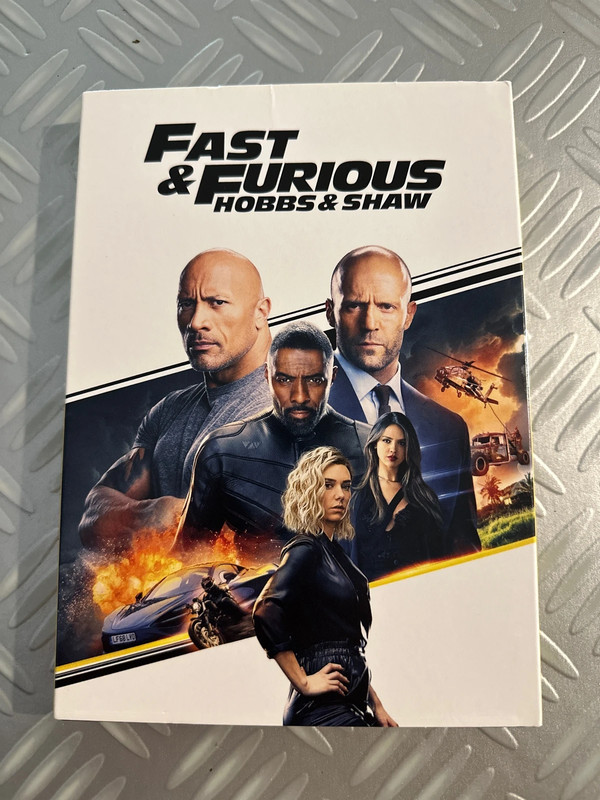 Fast and furious hobbs and shaw dvd