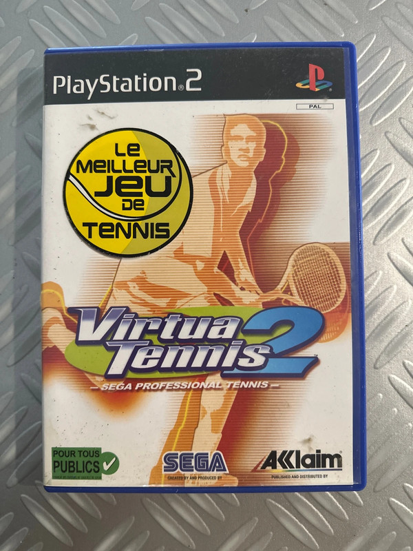 Virtua tennis 2 PS2