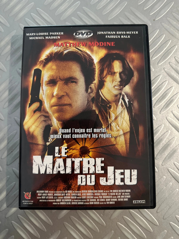 Le maître du jeu dvd