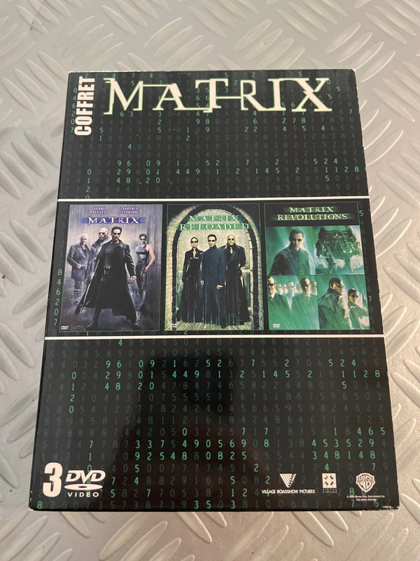 Coffret matrix dvd