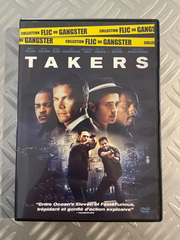 Takers dvd