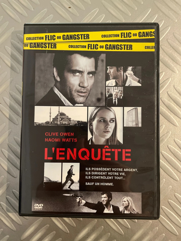 L’enquête dvd