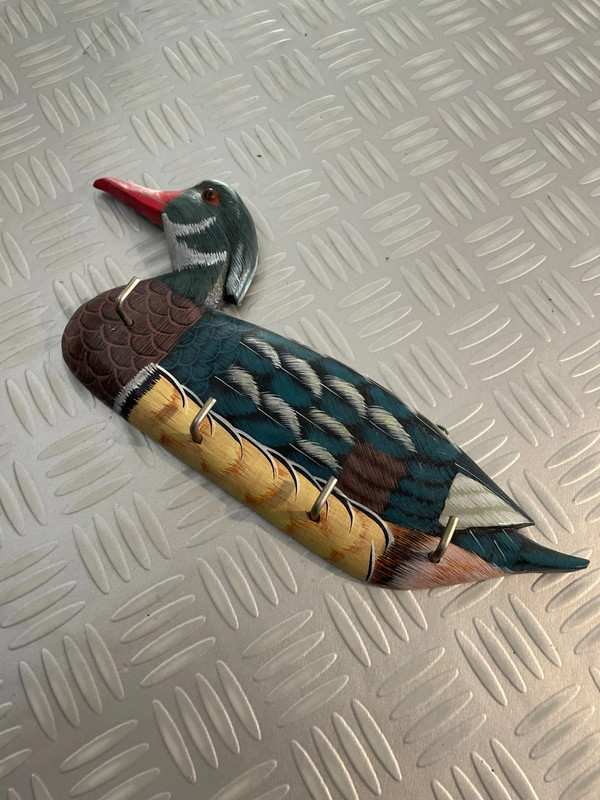 Canard porte clé murale