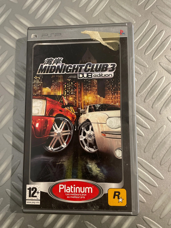 Jeu PSP midnightclub 3