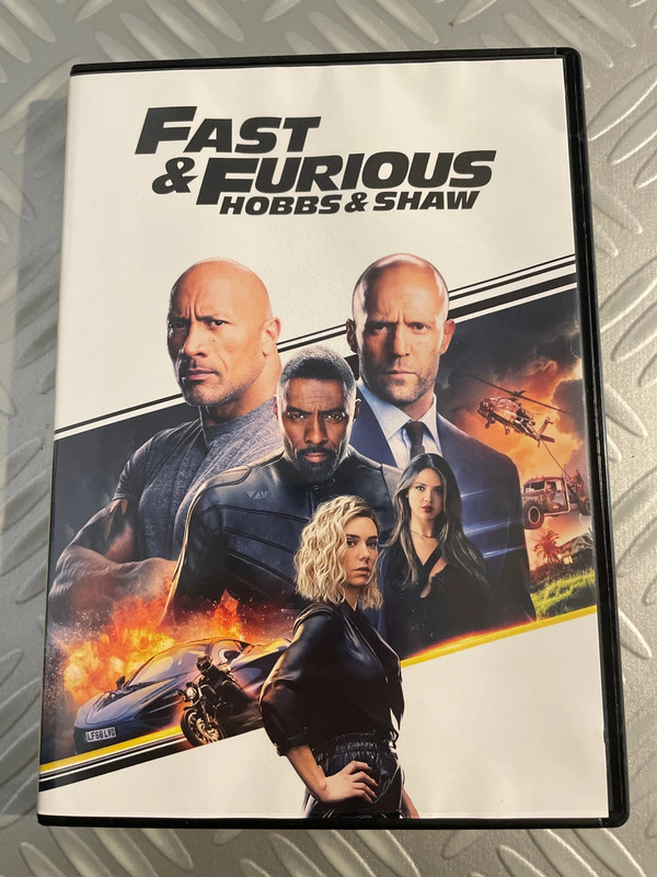DVD fast and furious hobbs & Shaw